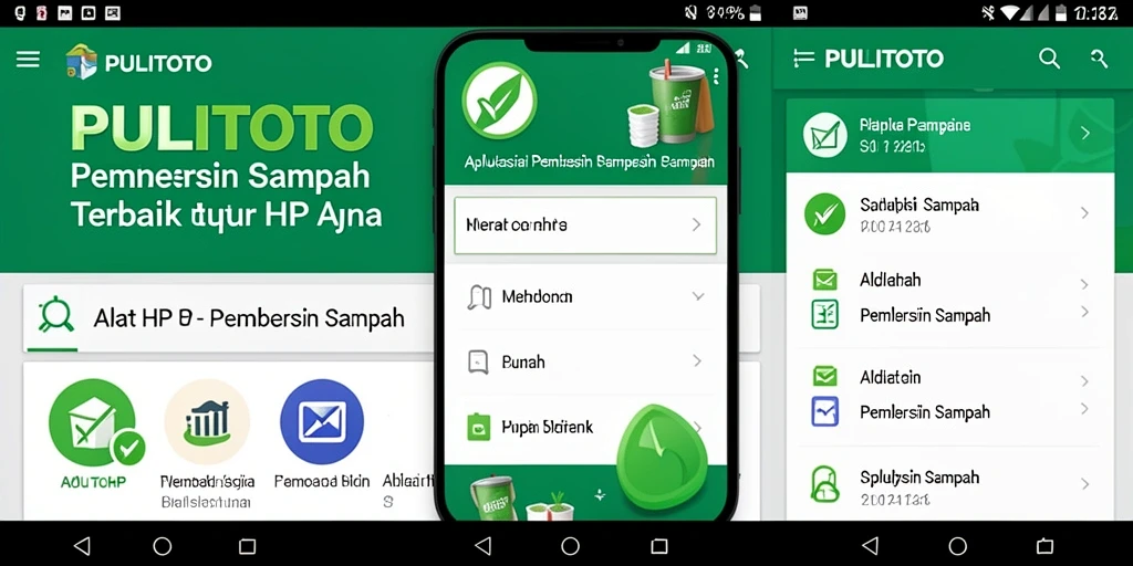 Tampilan antarmuka PULITOTO yang sederhana dan fungsional.
