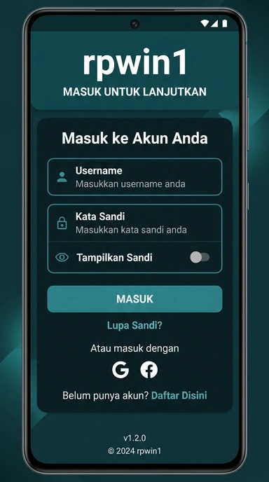 Panduan Masuk Akun rpwin1 untuk Pengguna Android